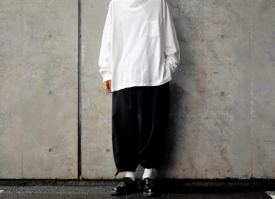 YOHJI YAMAMOTO/ヨウジヤマモト】19SSサルエルパンツ入荷[2019.10.17発行]