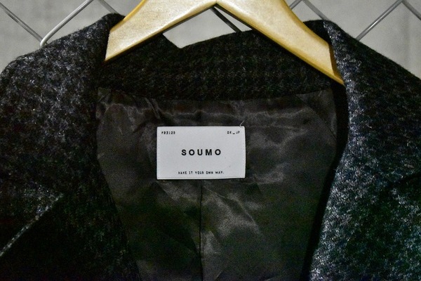 SOUMO/ソウモ】少数生産のレアアイテムが入荷致しました!![2020.01