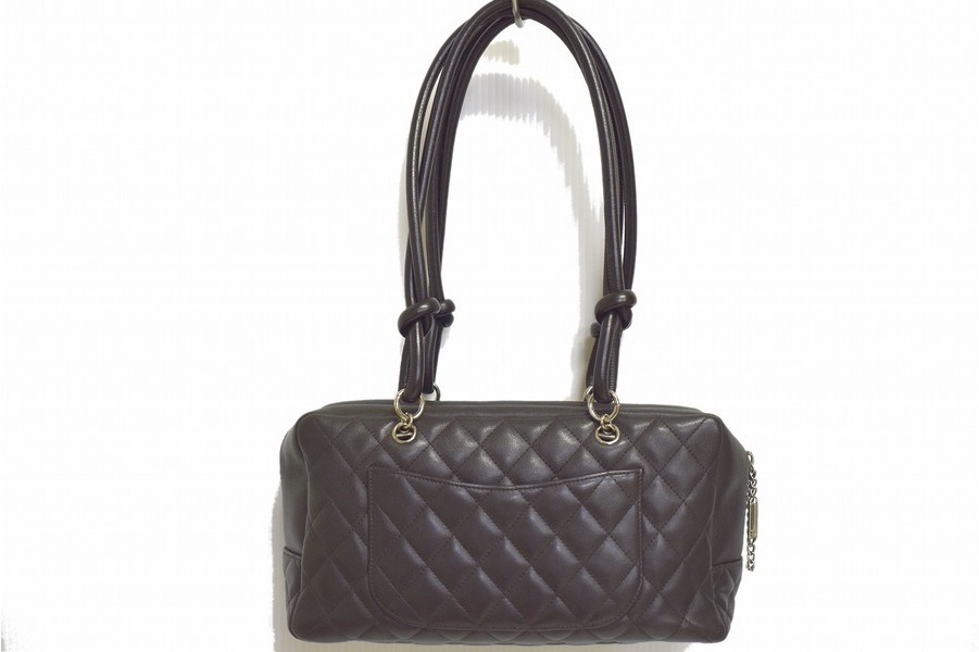 Chanel カンボンライン ボーリングバッグ シャネル 美品 シャネル