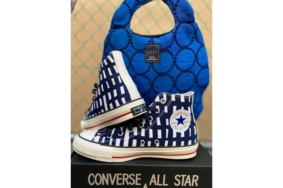 mina perhonen/ミナ ペルホネン】よりエッグバッグとconverse