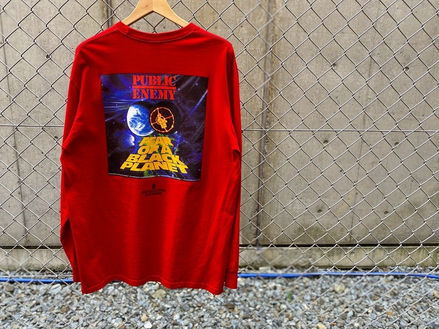 UNDERCOVER×SUPREME×Public Enemy】18SS Counterattack L/S Tee 入荷