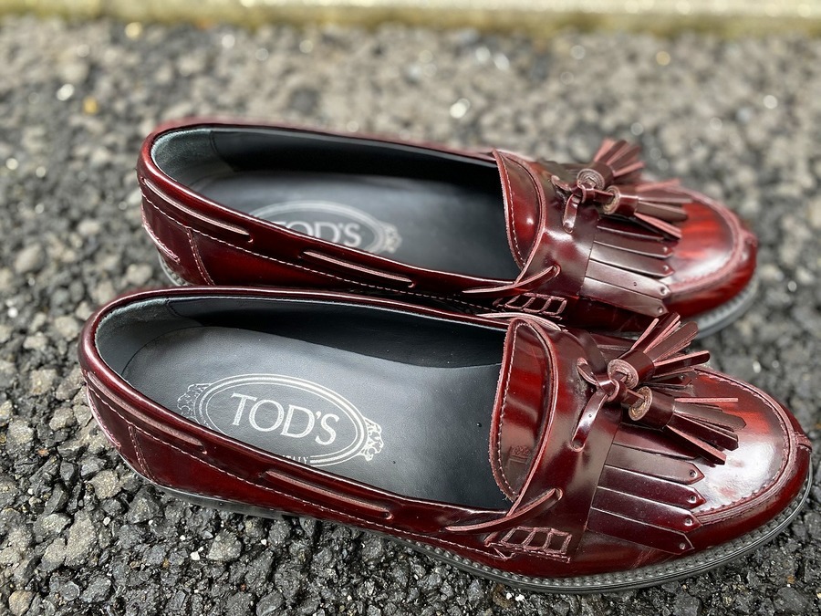 トッズ　タッセルローファー  23センチ　美品　tod's  コールハーン