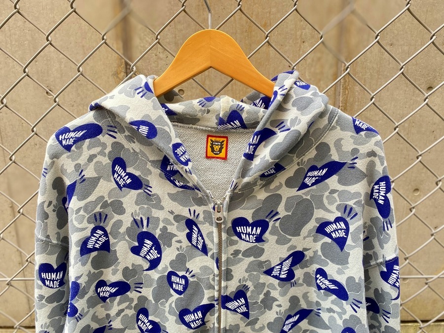 HUMAN MADE/ヒューマンメイド】HEART CAMO ZIP HOODIE入荷[2020.07.31 ...