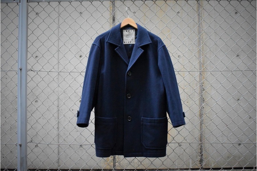 【激レア】80s　ヨウジヤマモト　プールオム　ウール　ダブルジャケット　コート Yohji Yamamoto POUR HOMME (ヨウジヤマモト プールオム) 22AW