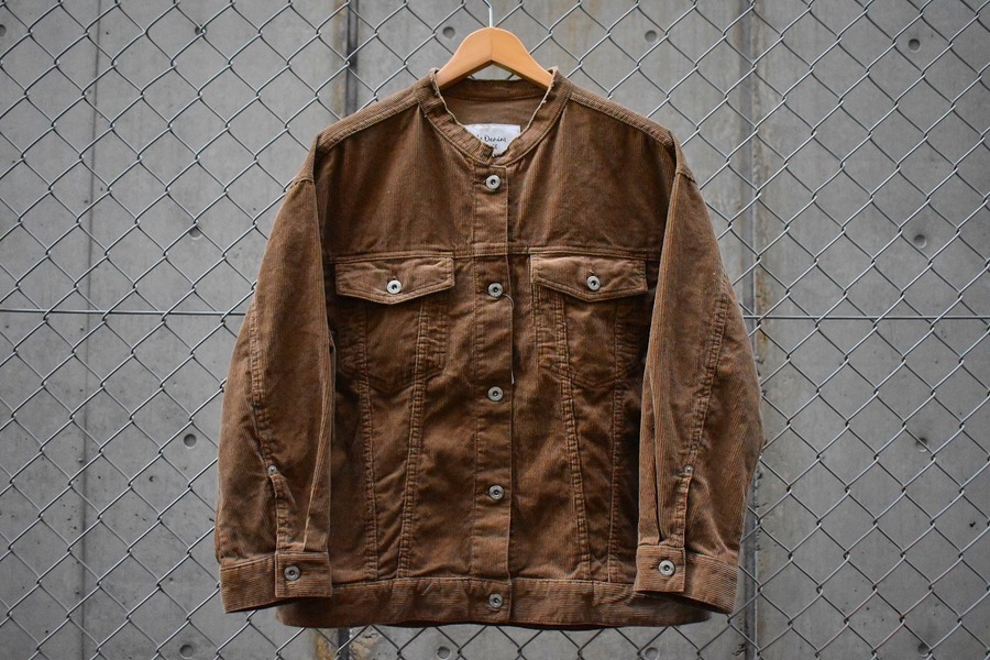 SLOBE IENA LE DENIM】ノーカラーGジャン未使用入荷[2020.12.12発行