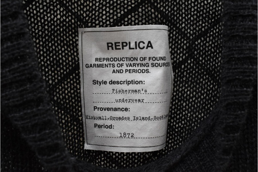 Maison Margiela】16AW フィッシャーマンニット[2020.12.15発行]
