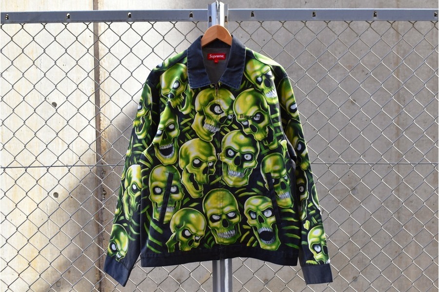 定価以下 【M】 Supreme Skull Pile Work Jacket