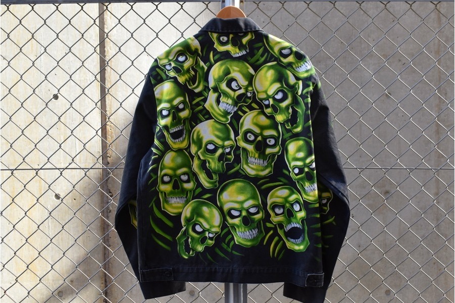 XL SKULL PILE WORK JACKET スカル　supreme