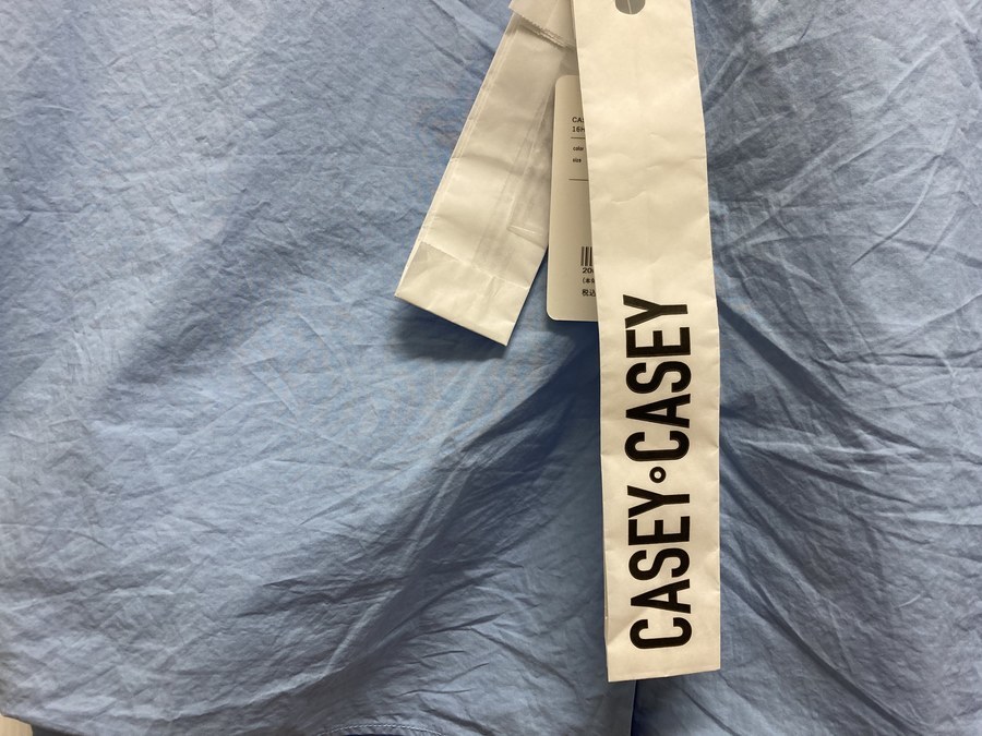 注目ブランド【CASEY CASEY/ケーシーケーシー】21SS WAGA SHIRT