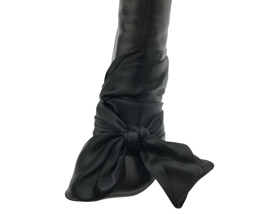 MM6 Margiela サテンリボンブーツ MM6 Margiela サテンリボンブーツ