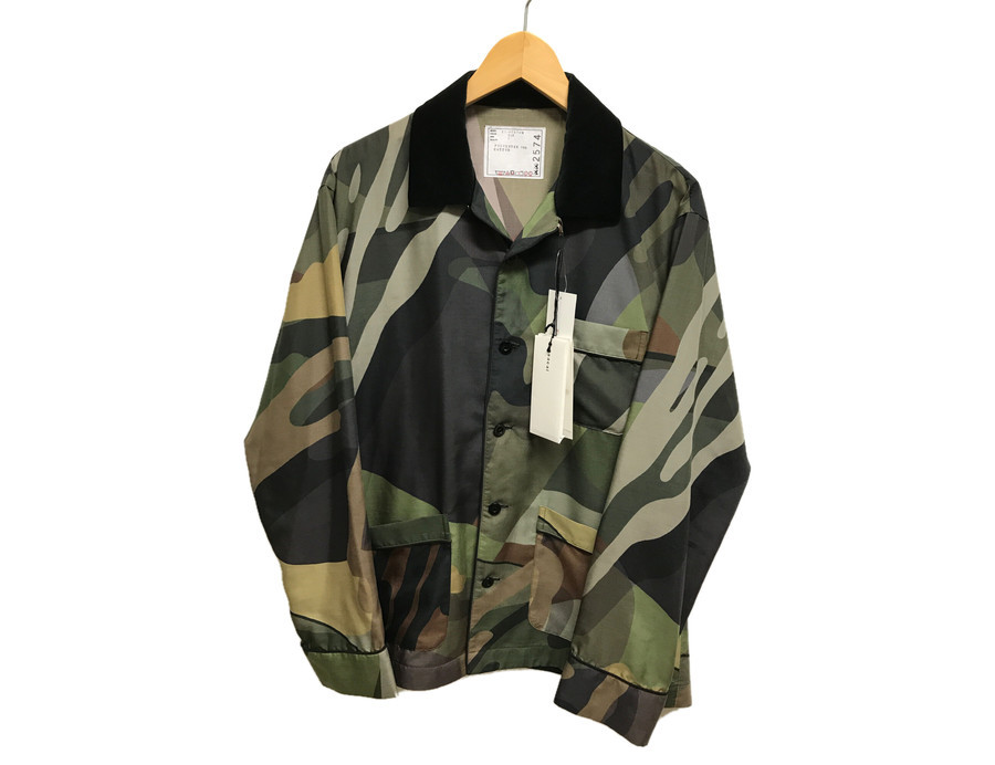 ◇関税込◇sacai × KAWS コラボ キャップ カモフラージュ 迷彩