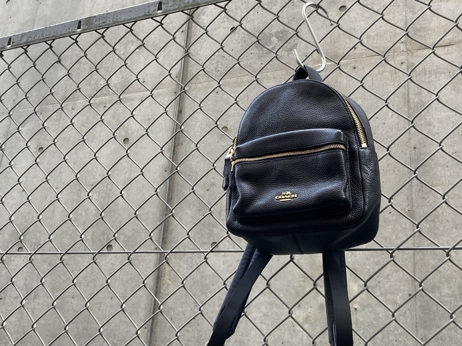 COACH/コーチ】ペブルド レザー ミニ リュック入荷！[2020.12.30発行]