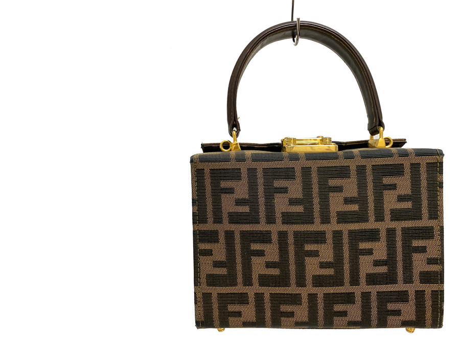 人気ブランド【FENDI/フェンディ】ズッカ柄2WAYバニティ―バッグ入荷