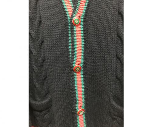 人気ブランド【GUCCI/グッチ】シェリーラインケーブルニット