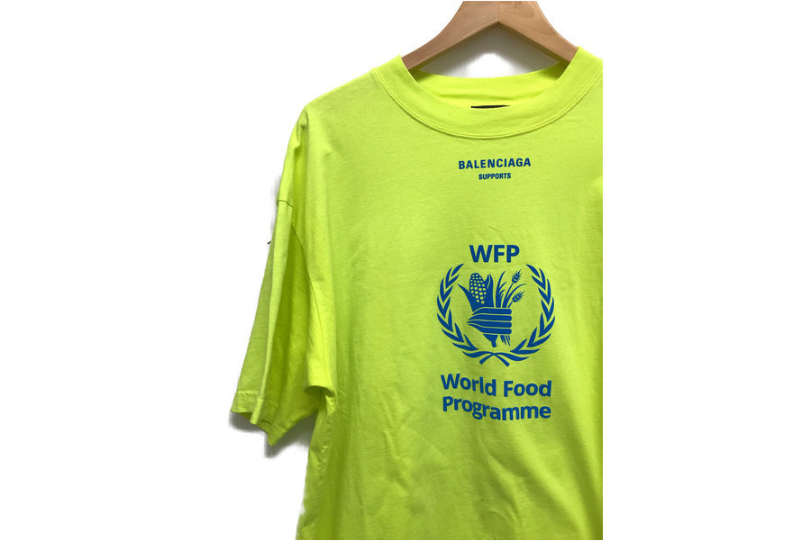 人気ブランド【BALENCIAGA/バレンシアガ】WFP World Food Programme T