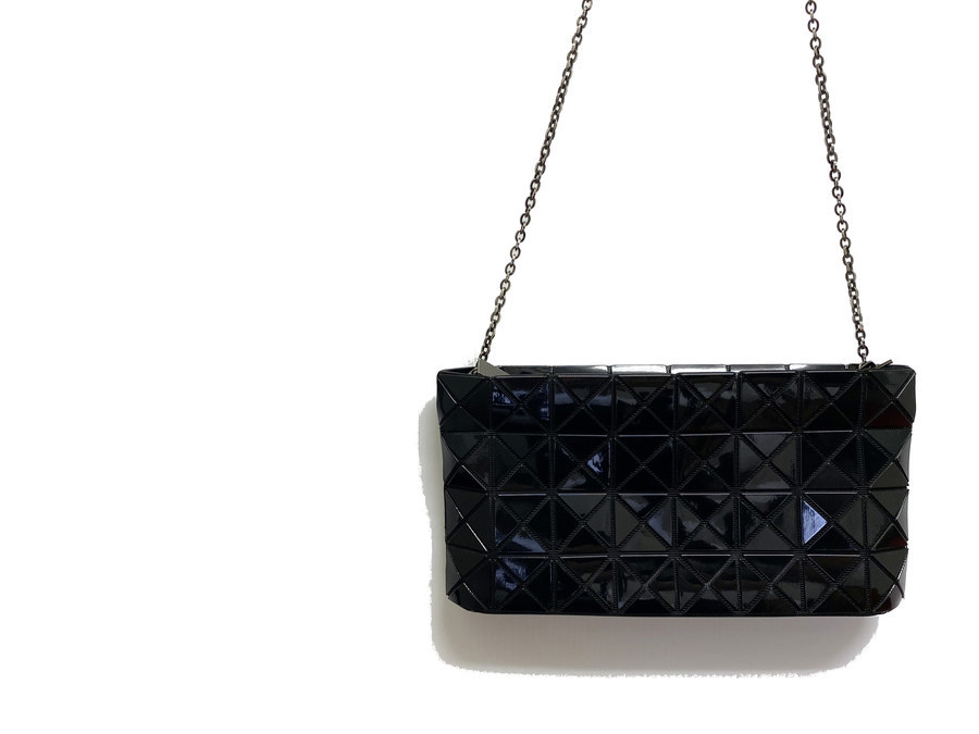 未使用 バオハオ BAOBAO イッセイミヤケ チェーン ショルダーバッグ 人気ブランド【BAO BAO ISSEY MIYAKE/バオバオ イッセイミヤケ