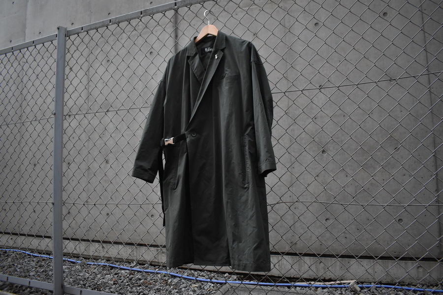 THE RERACS/ザ リラクス】LOOSE CHESTERFIELD COAT 入荷[2020.08.26発行]