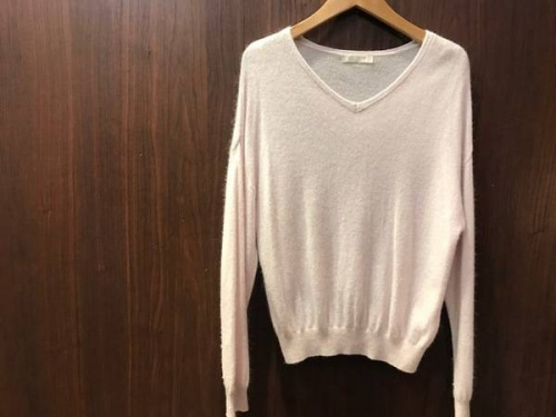 ニットのパステルカラー