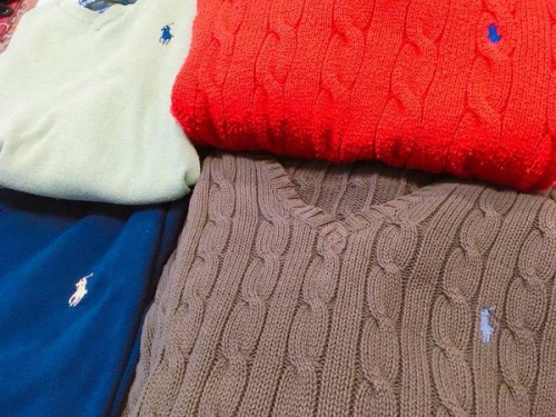ニットのRALPH LAUREN