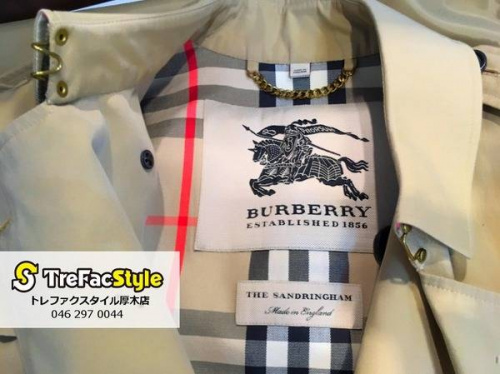 メンズのトレンチコート