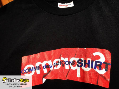 SUPREMEのcomme des garcons