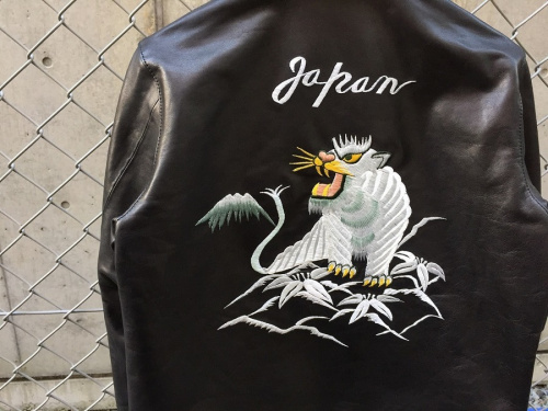 レザージャケットのメンズ