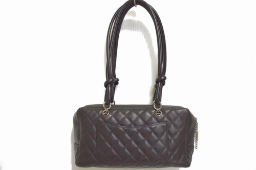 シャネルのカンボンボウリングバッグ