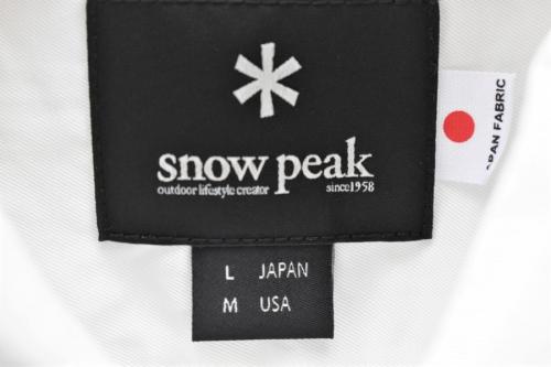 スノーピークのアロハシャツ