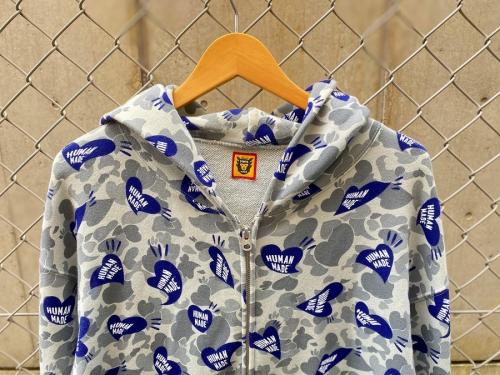 HEART CAMO ZIP HOODIEの19AW