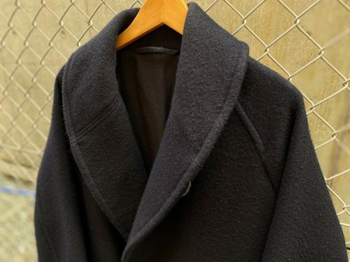 ウールショールカラーコートの19AW