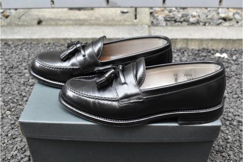 コードバンの革靴