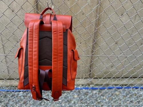 コーチのレザーリュック