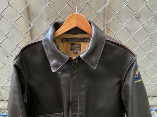 TYPE A2フライトレザージャケットのレザー