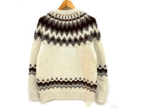 バトナーのモヘアノルディックニット