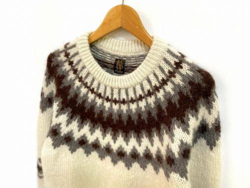 モヘアノルディックニットの20AW