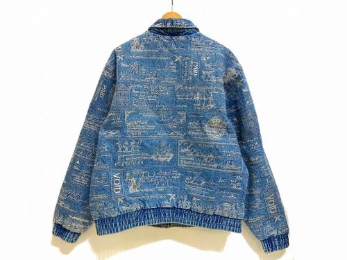 シュプリームのChecks Embroidered Denim Jacket