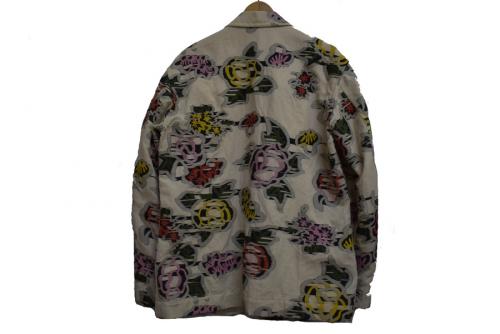 イッセイミヤケメンの刺繍ジャケット