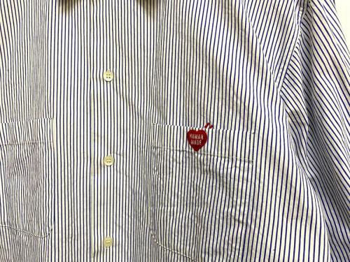 19ssのストライプシャツ