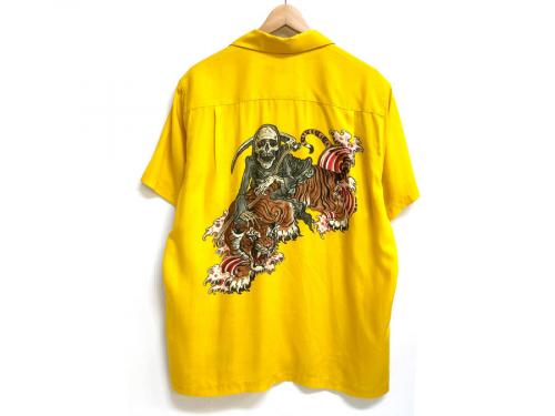 ワコマリア × ティム・リーハイの18SS OPEN COLLOR SHIRT