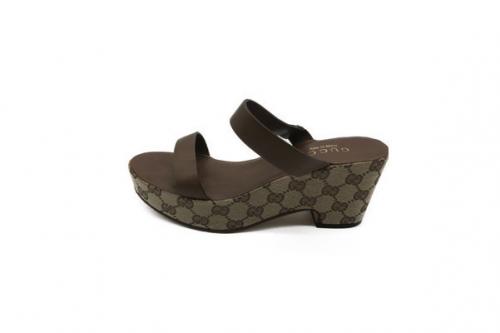 厚底サンダルのレディース