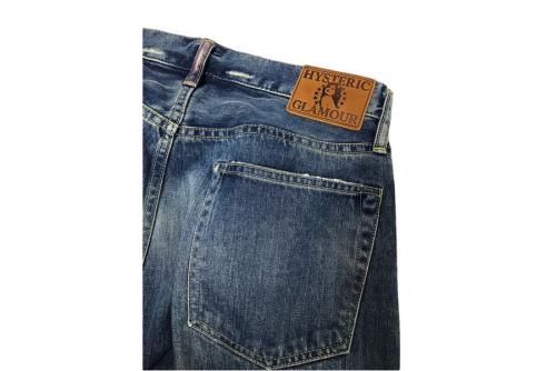 リペア加工スタッズデニムパンツ　のメンズ