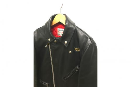 カウレザーダブルライダースジャケットのCYCLONE TIGHT FIT 441T