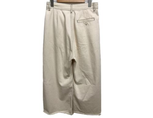 エムエムシックス メゾンマルジェラのカットオフデニムパンツ