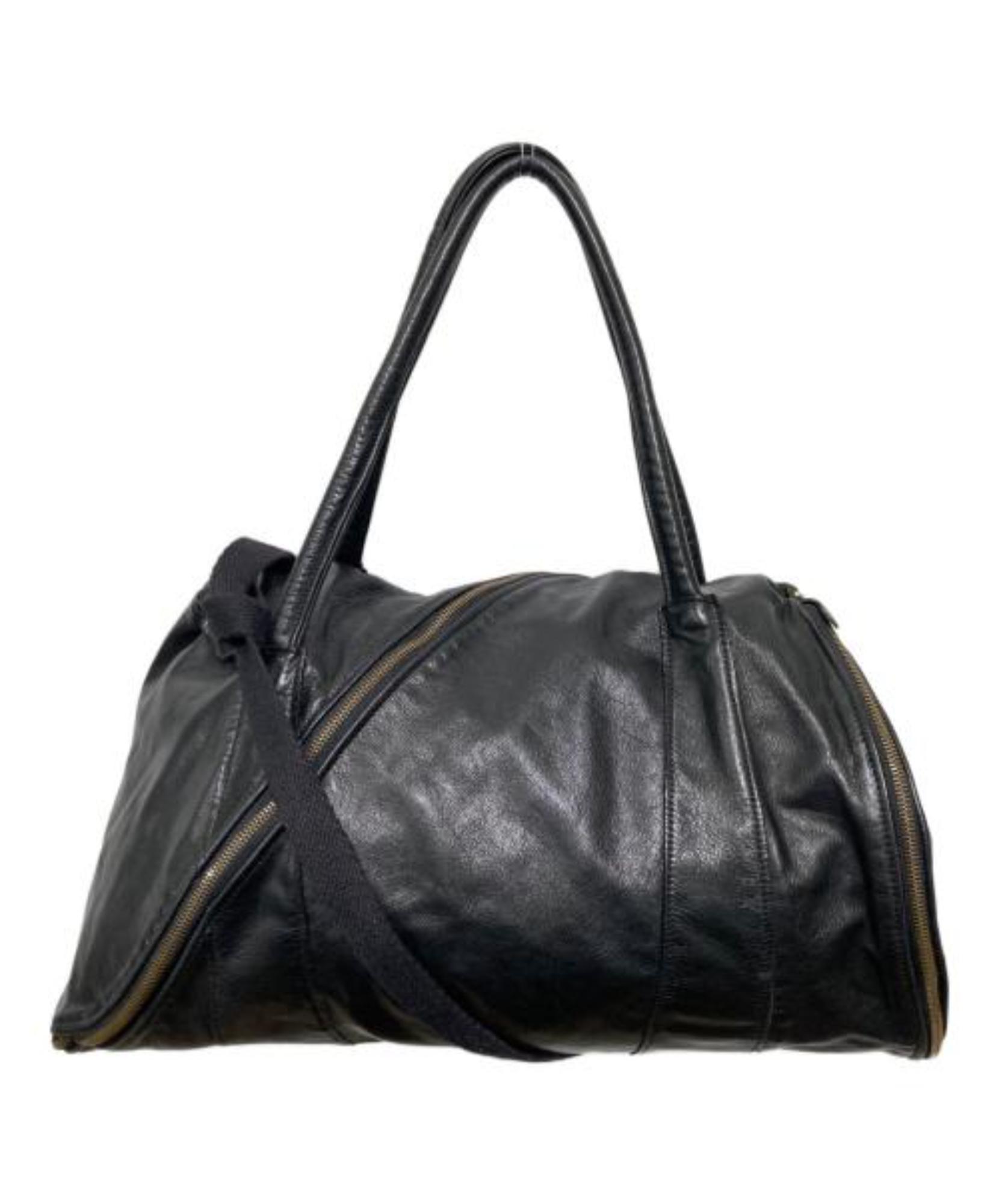 [週末限定値下げ¥38000→¥28000]ミハラ×Jas M.B.レザーバッグ MIHARA YASUHIRO × Jas-M.B. / ミハラヤスヒロ × ジャスエムビー】螺旋