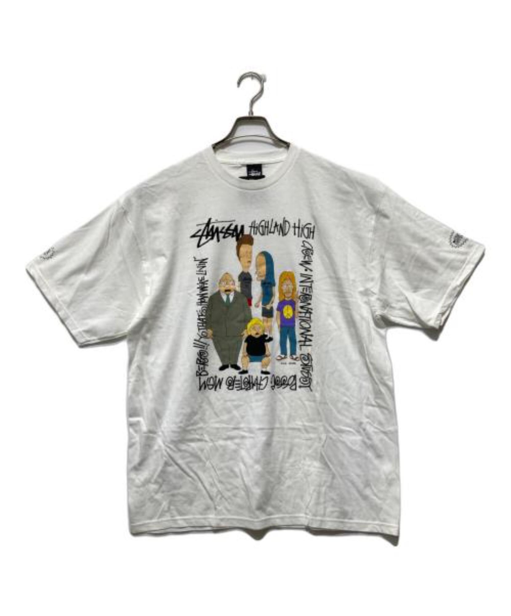 stussy × BEAVIS AND BUTTHEAD】プリントTシャツ | 90年代のサブ