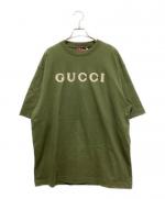 GUCCI / グッチ】エンブロイダリー付き コットンジャージー Tシャツ
