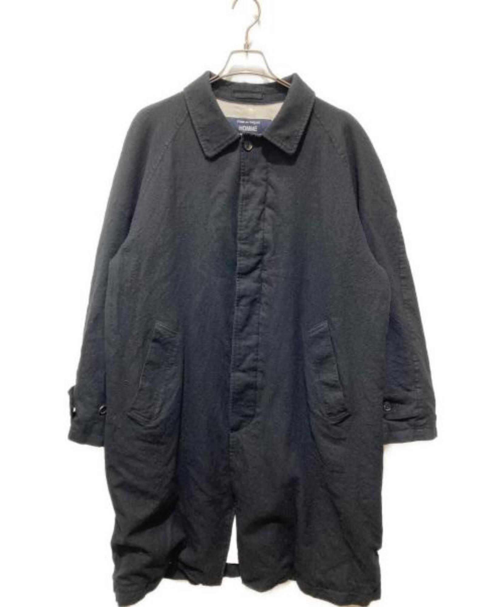 comme des garcons homme deux 25aw 縮絨コート COMME des GARCONS HOMME】25AWウールサージ製品縮絨 コート|伝統の