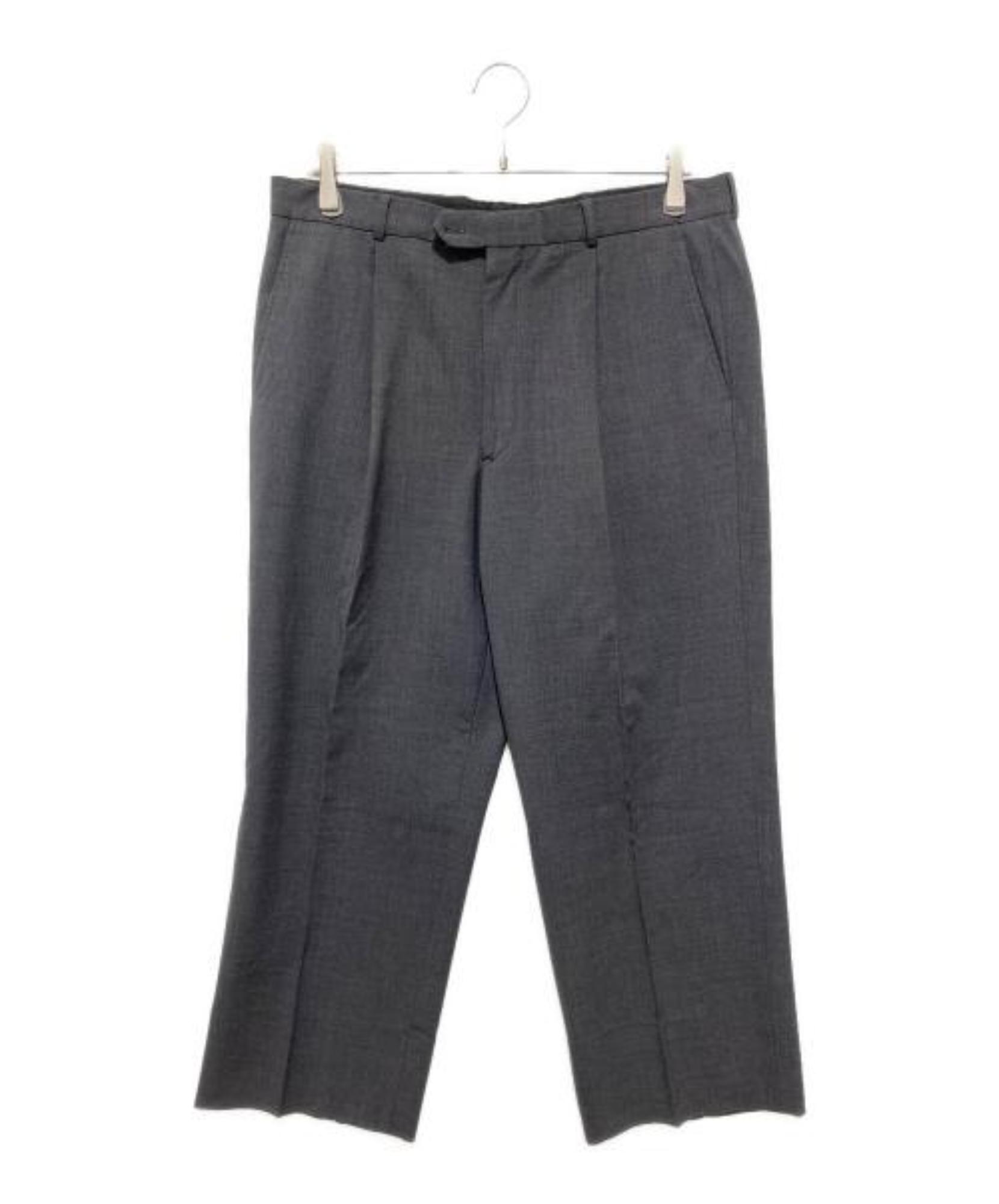ARMANI COLLEZIONI】ウールスラックス|最高峰の仕立てが魅せる、大人の