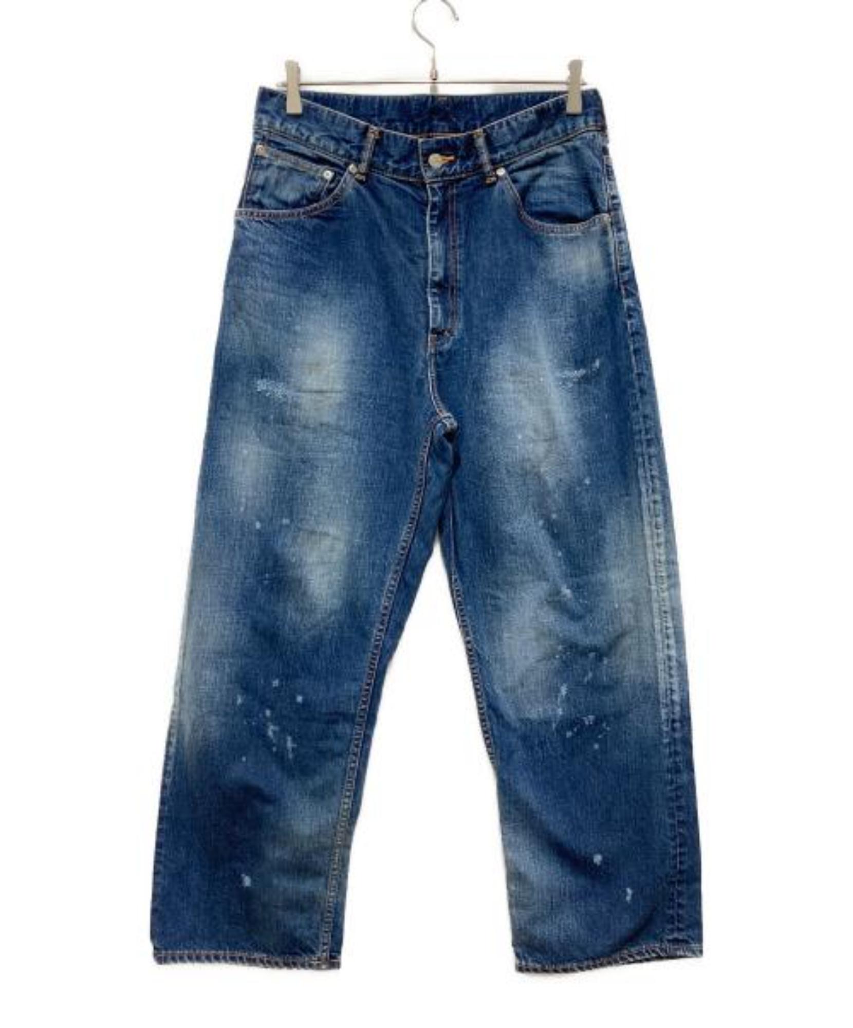 ANCELLM / アンセルム】SELVEDGE DENIM STRAIGHT 5P PANTS | 経年変化