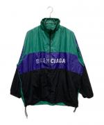 Balenciaga / バレンシアガ】ロゴプリント トラック ジャケット|圧倒的
